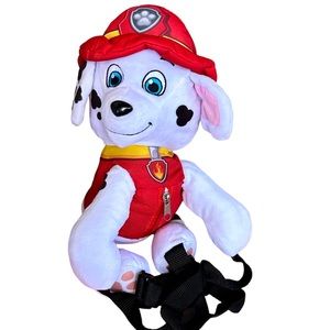 Nickelodeon Paw Patrol Marshall Plush Zip Up Backpack